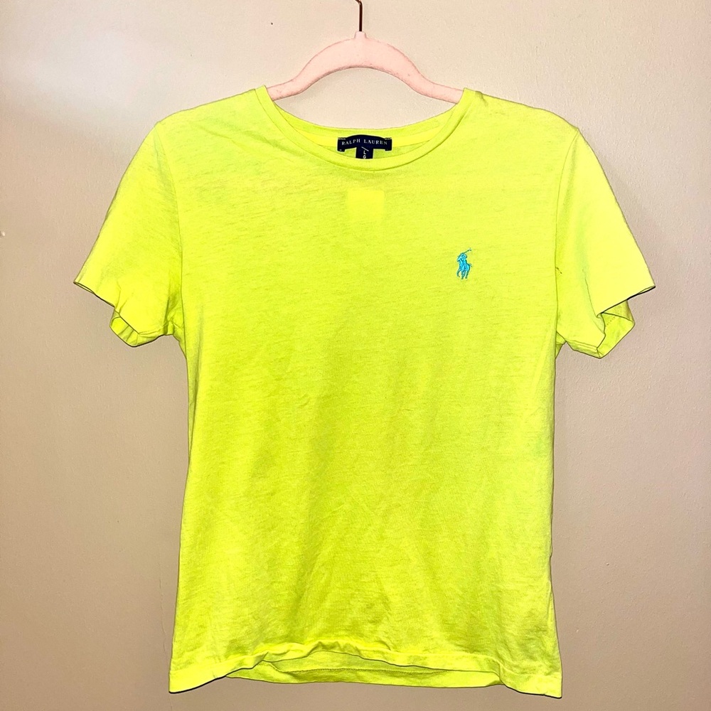 Ralph Lauren Vibrant Lime Tee